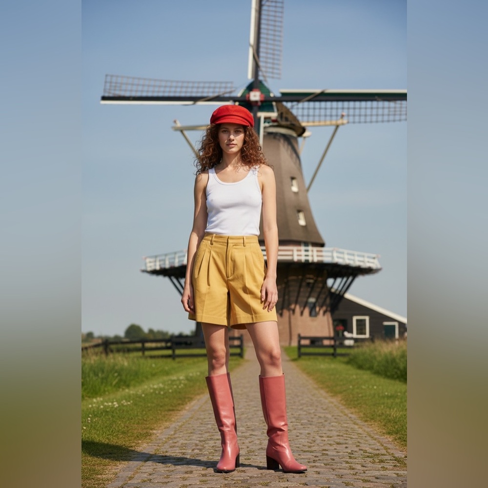 CHAUS vintage 80s culottes